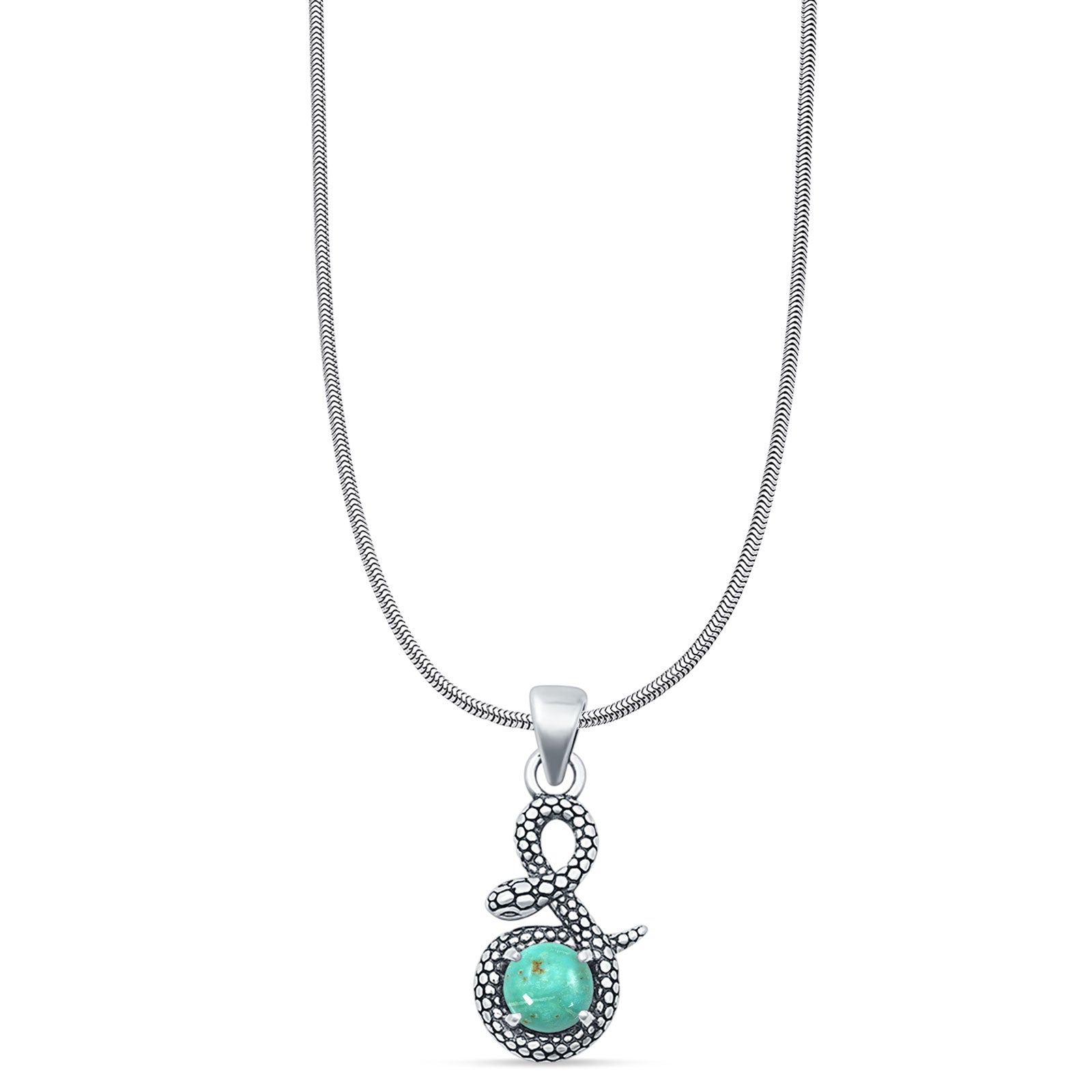 Snake Pendant Necklace