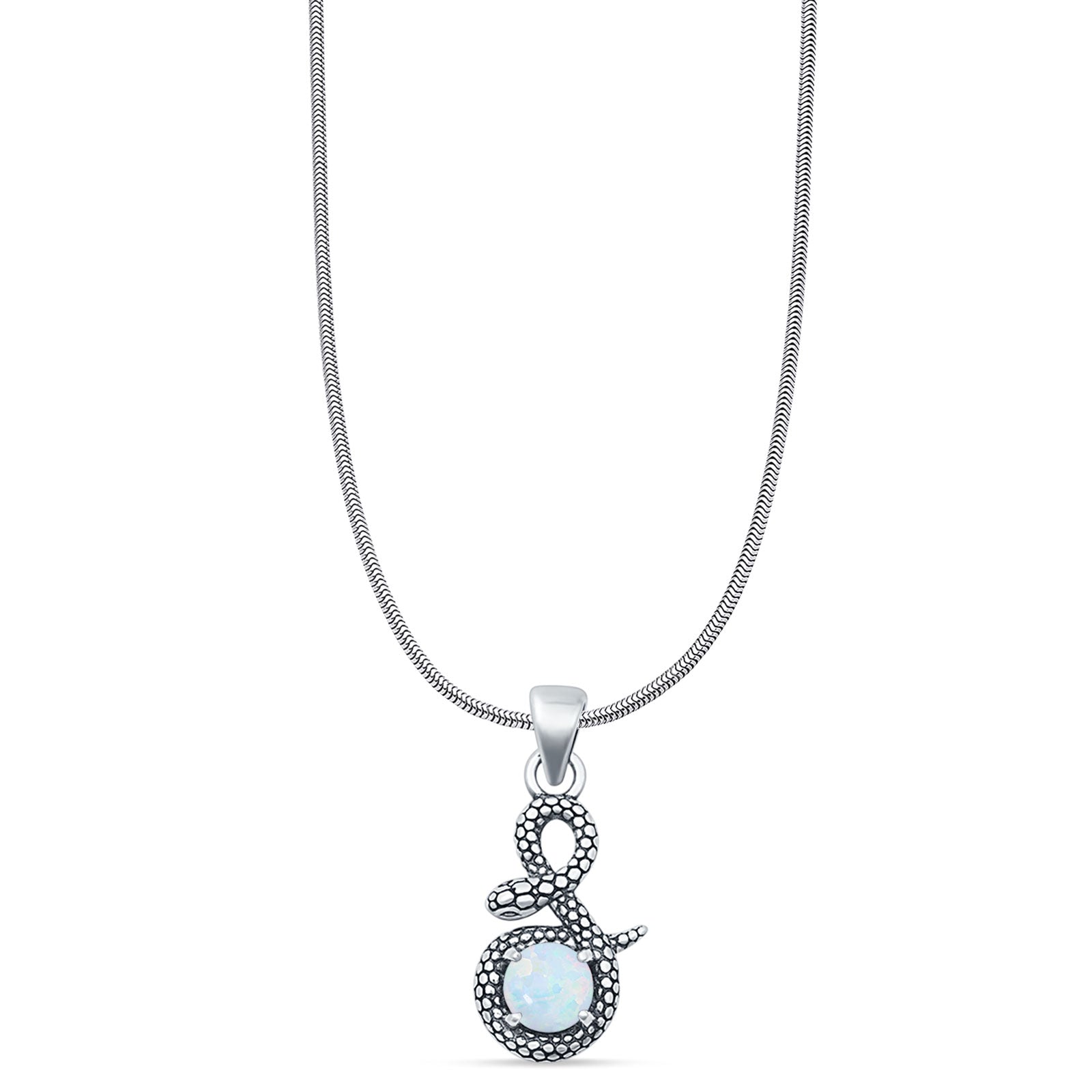 Snake Pendant Necklace