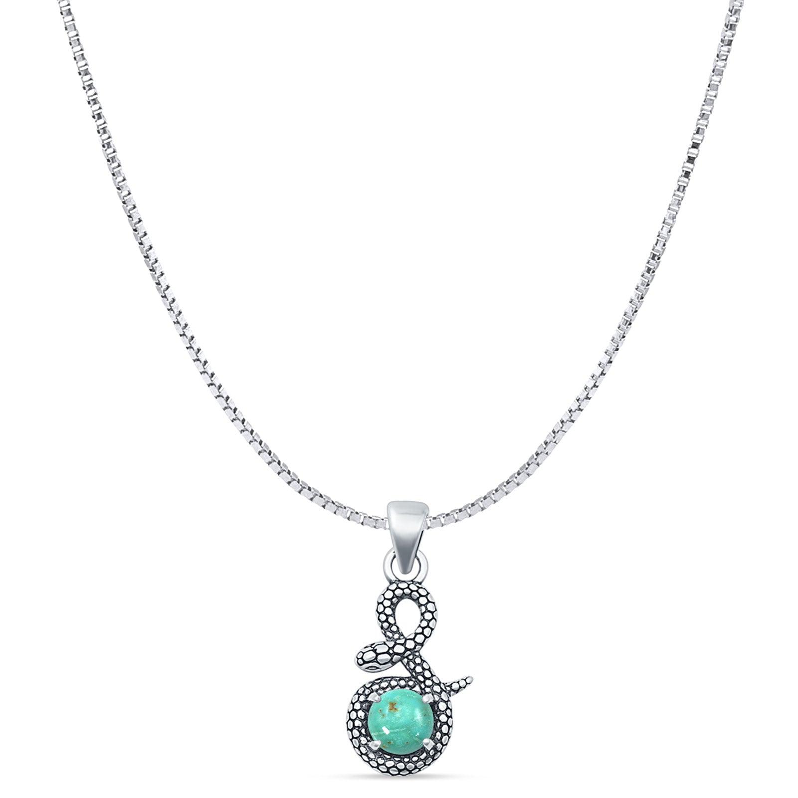 Snake Pendant Necklace