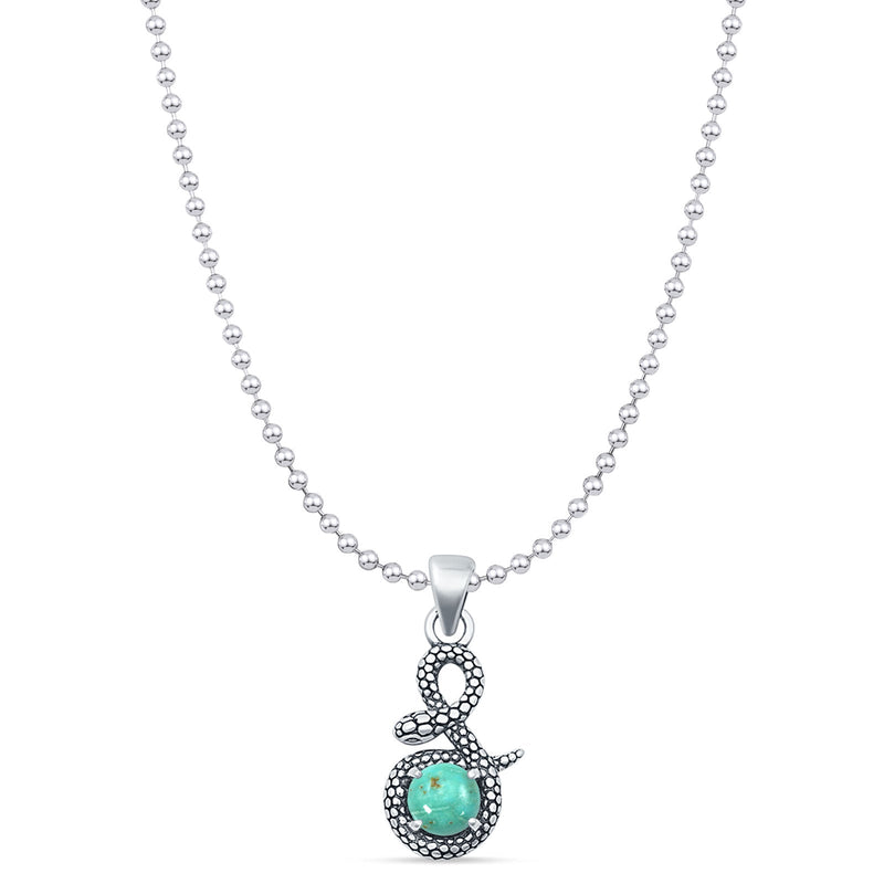Snake Pendant Necklace