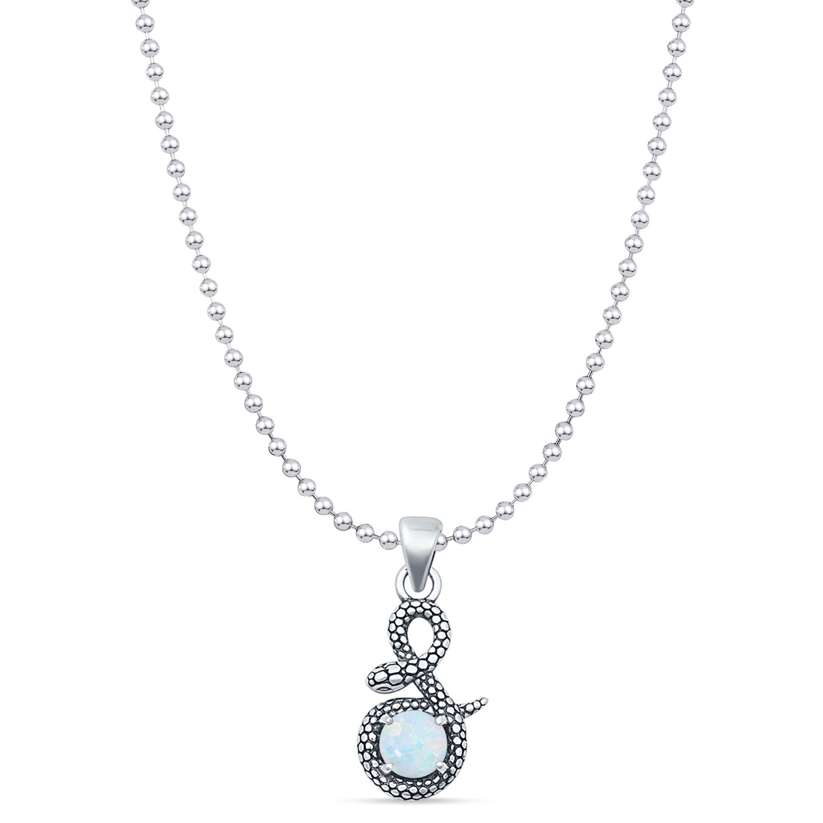 Snake Pendant Necklace