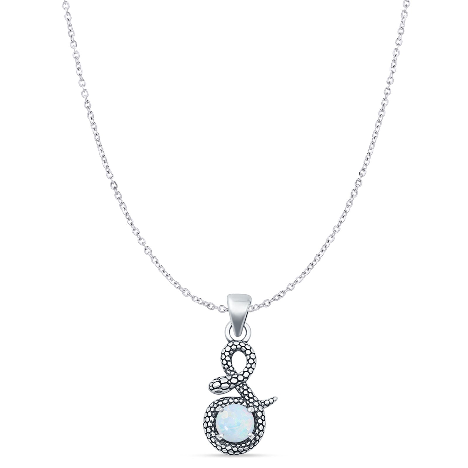 Snake Pendant Necklace