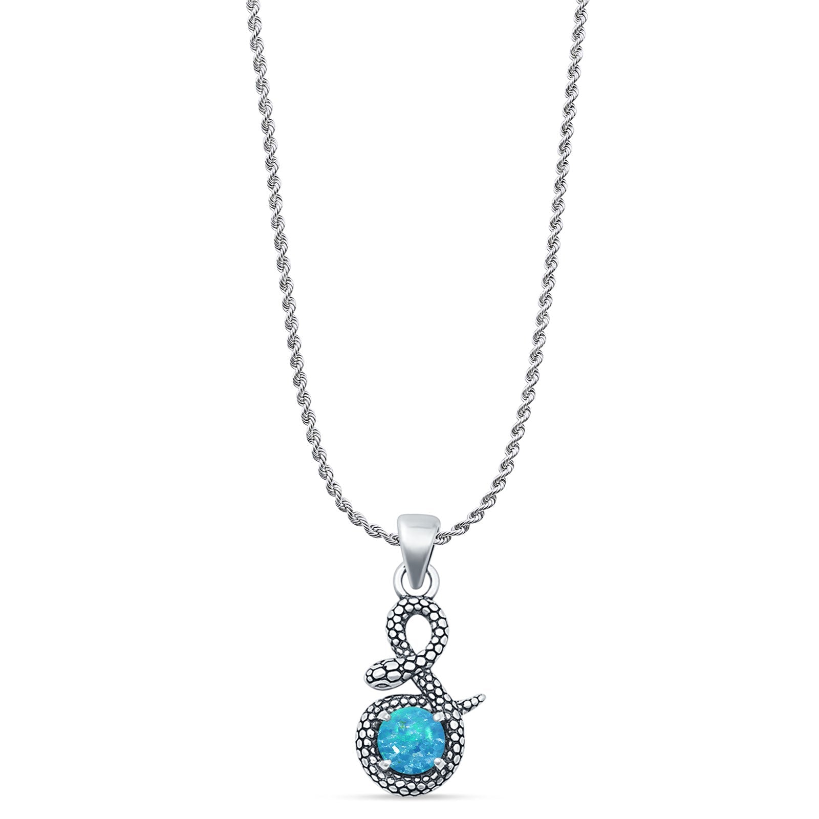 Snake Pendant Necklace