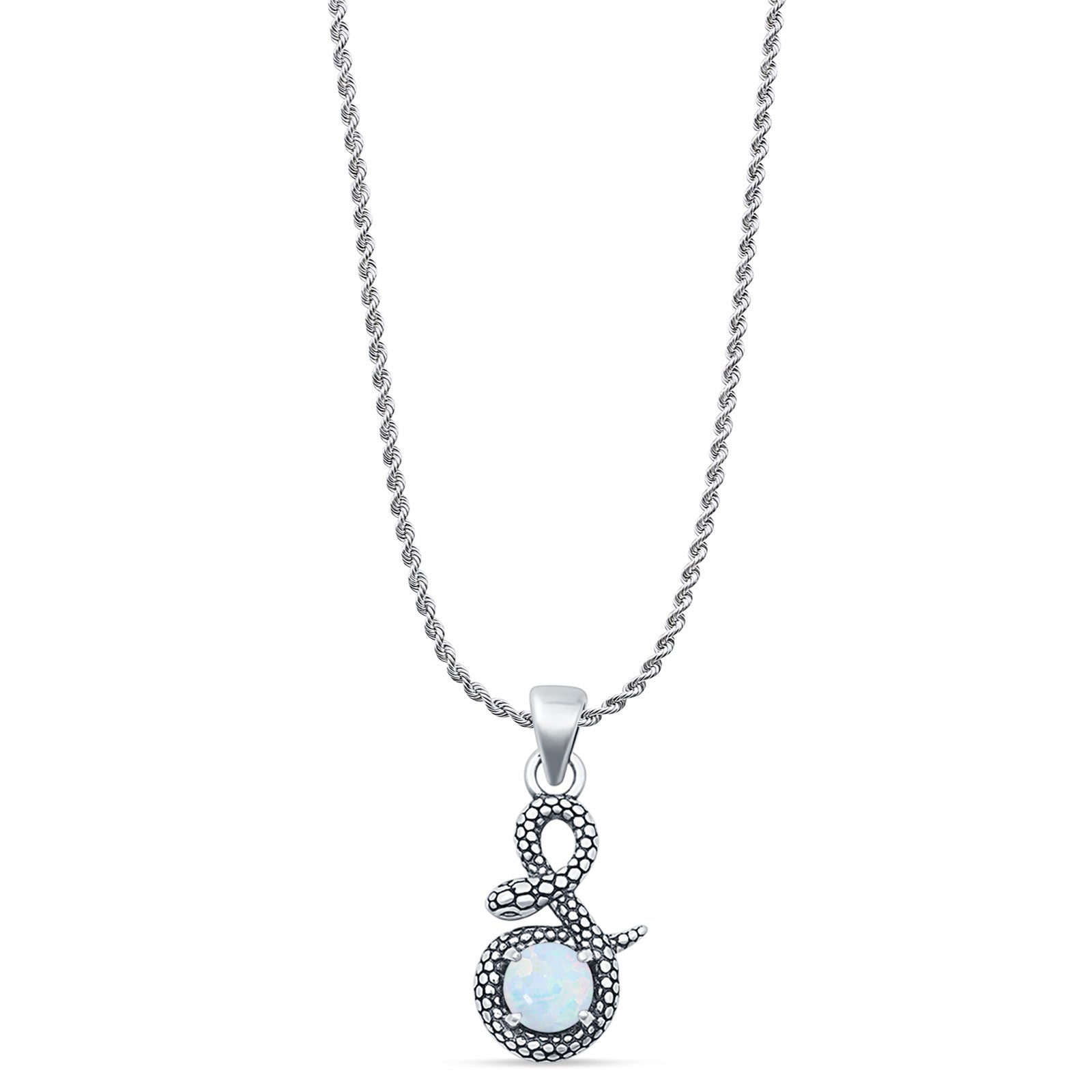 Snake Pendant Necklace