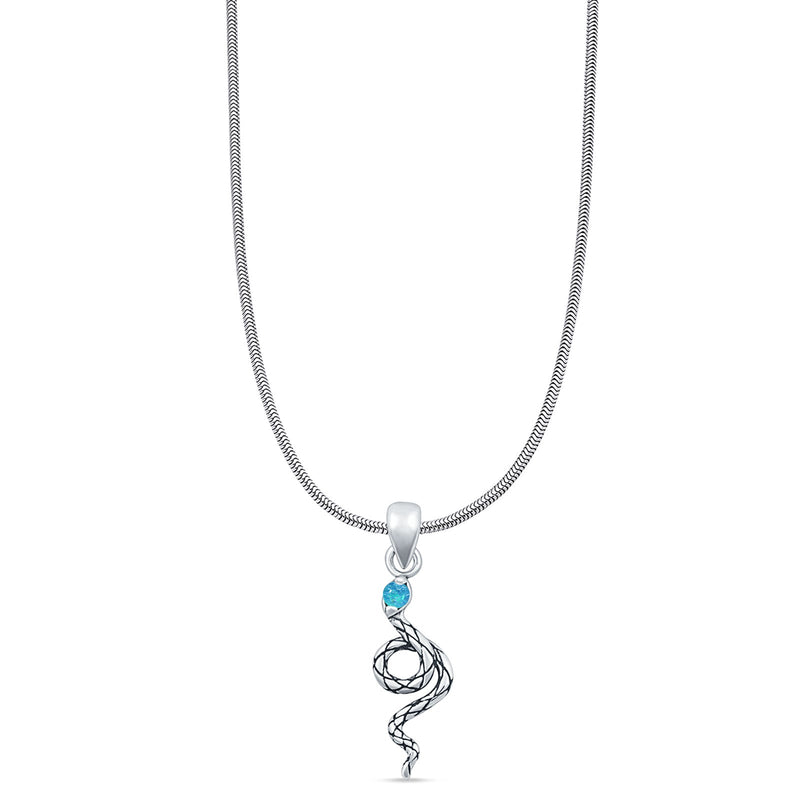 Snake Pendant Necklace