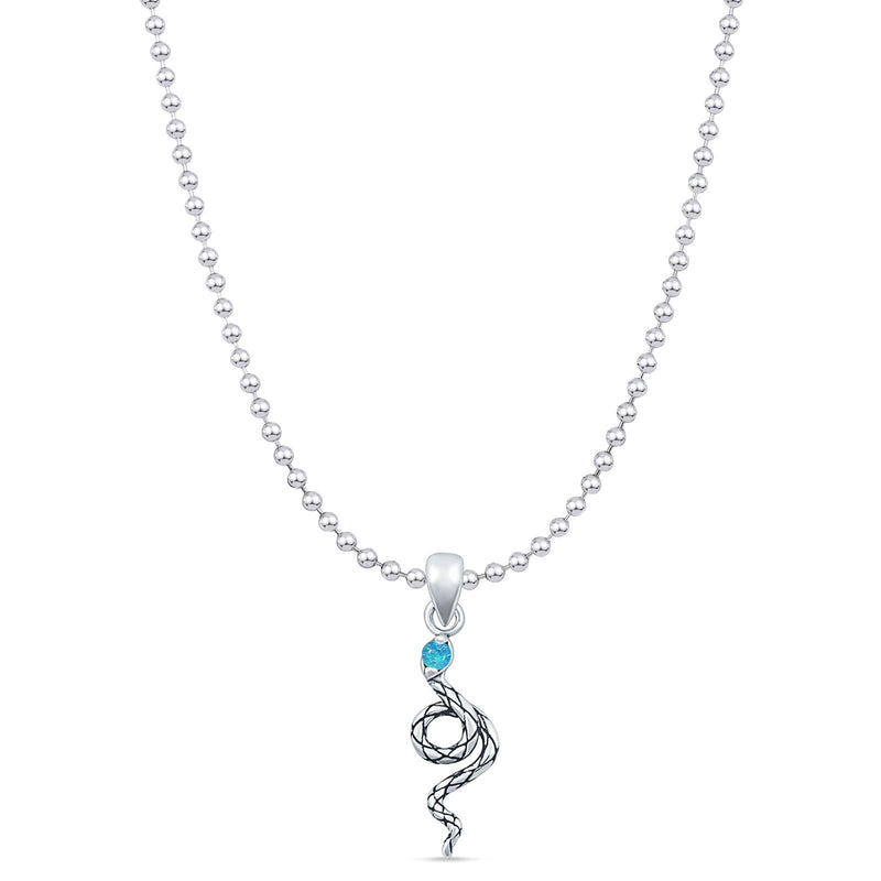 Snake Pendant Necklace