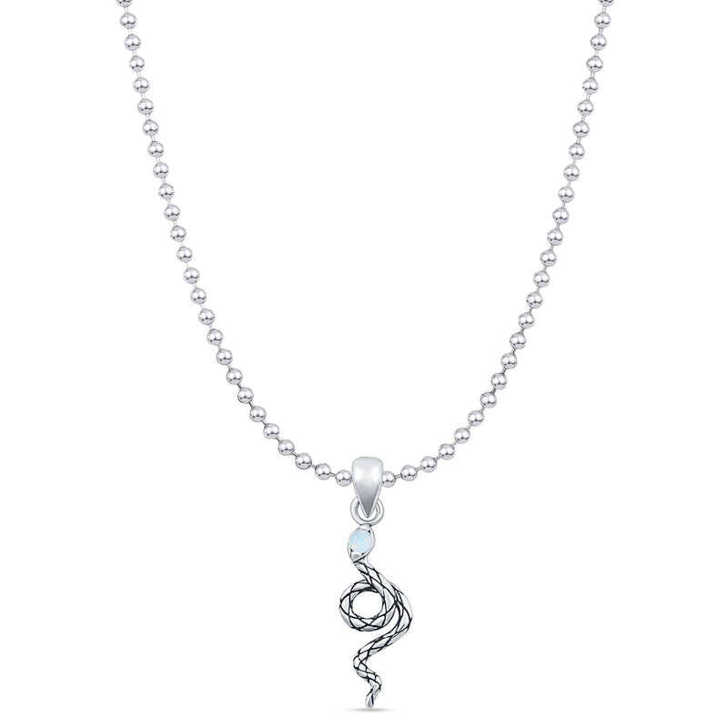 Snake Pendant Necklace