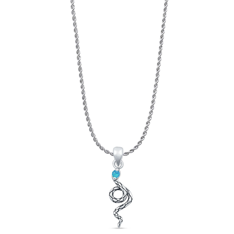 Snake Pendant Necklace