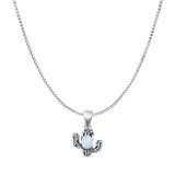 Cactus Pendant Necklace