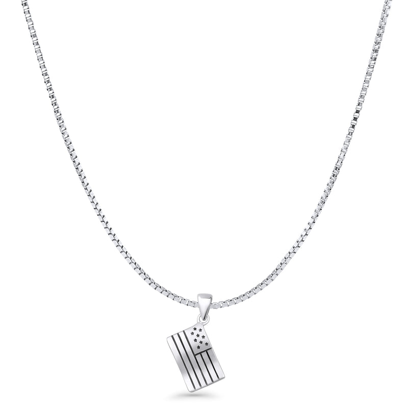 American Flag Pendant