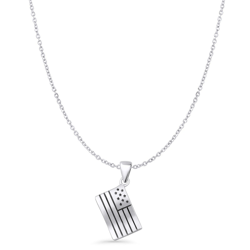 American Flag Pendant