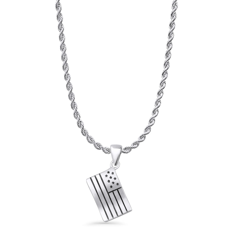 American Flag Pendant