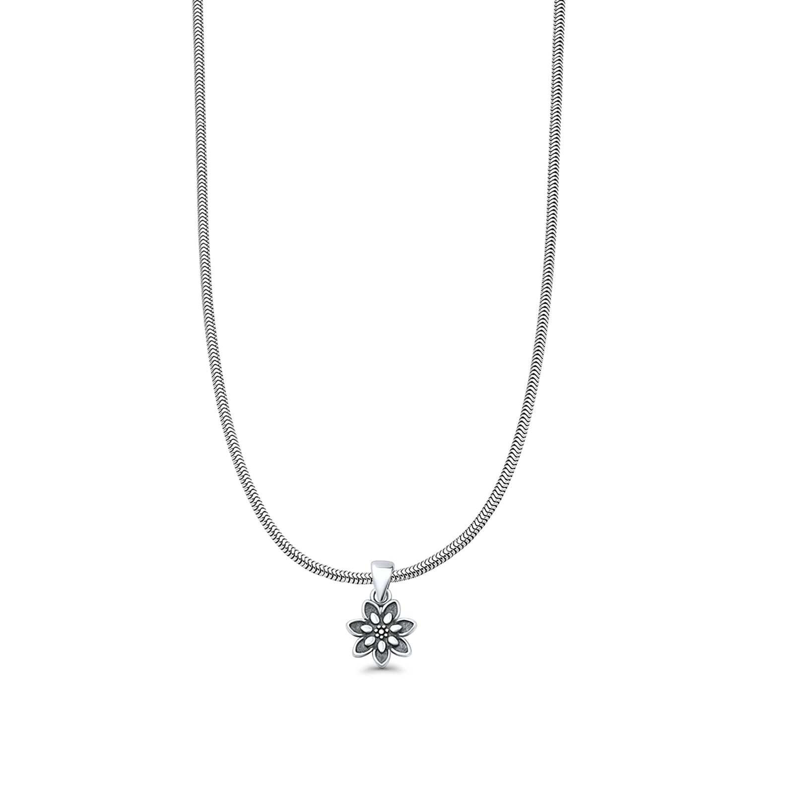Flower Pendant Necklace