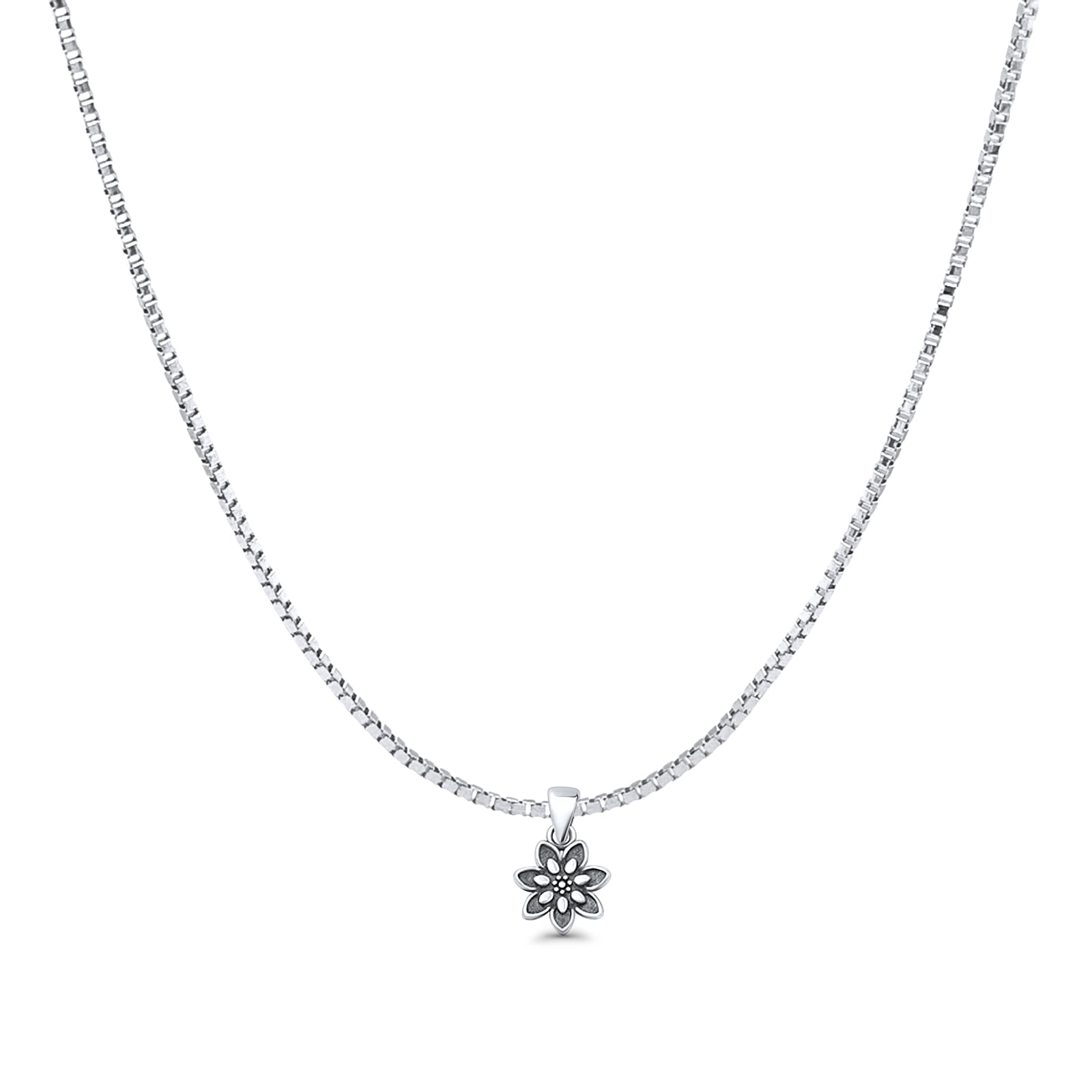 Flower Pendant Necklace