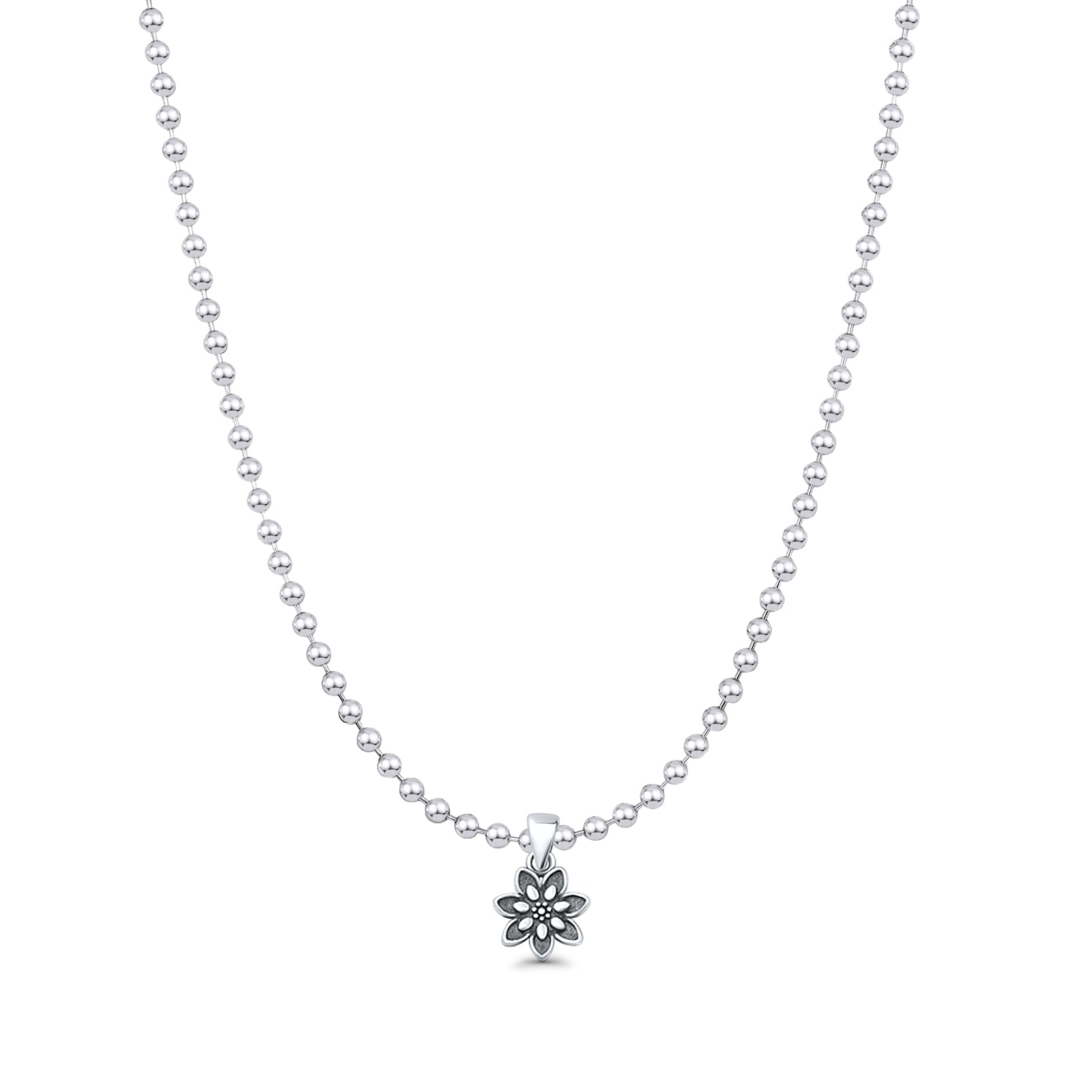 Flower Pendant Necklace