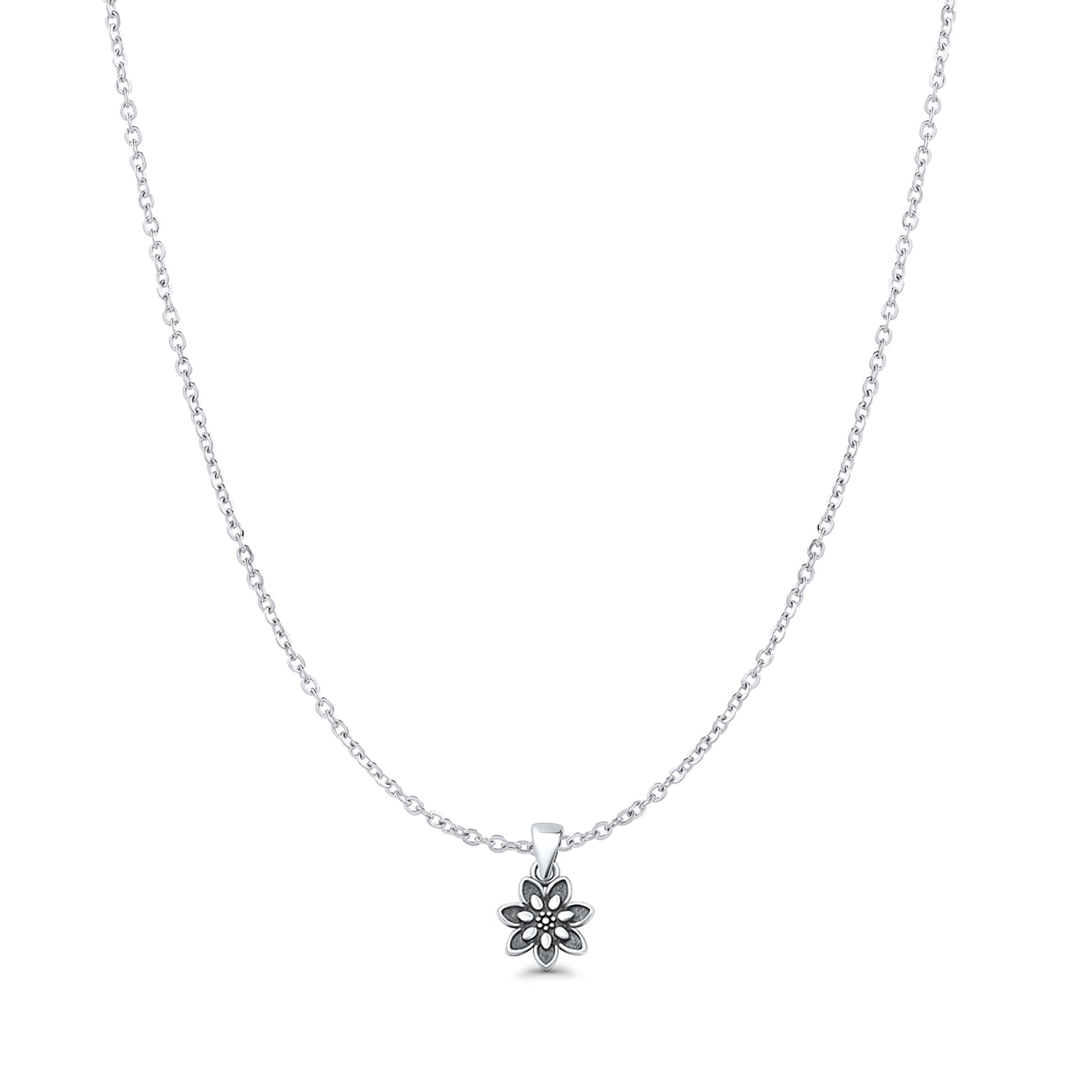 Flower Pendant Necklace