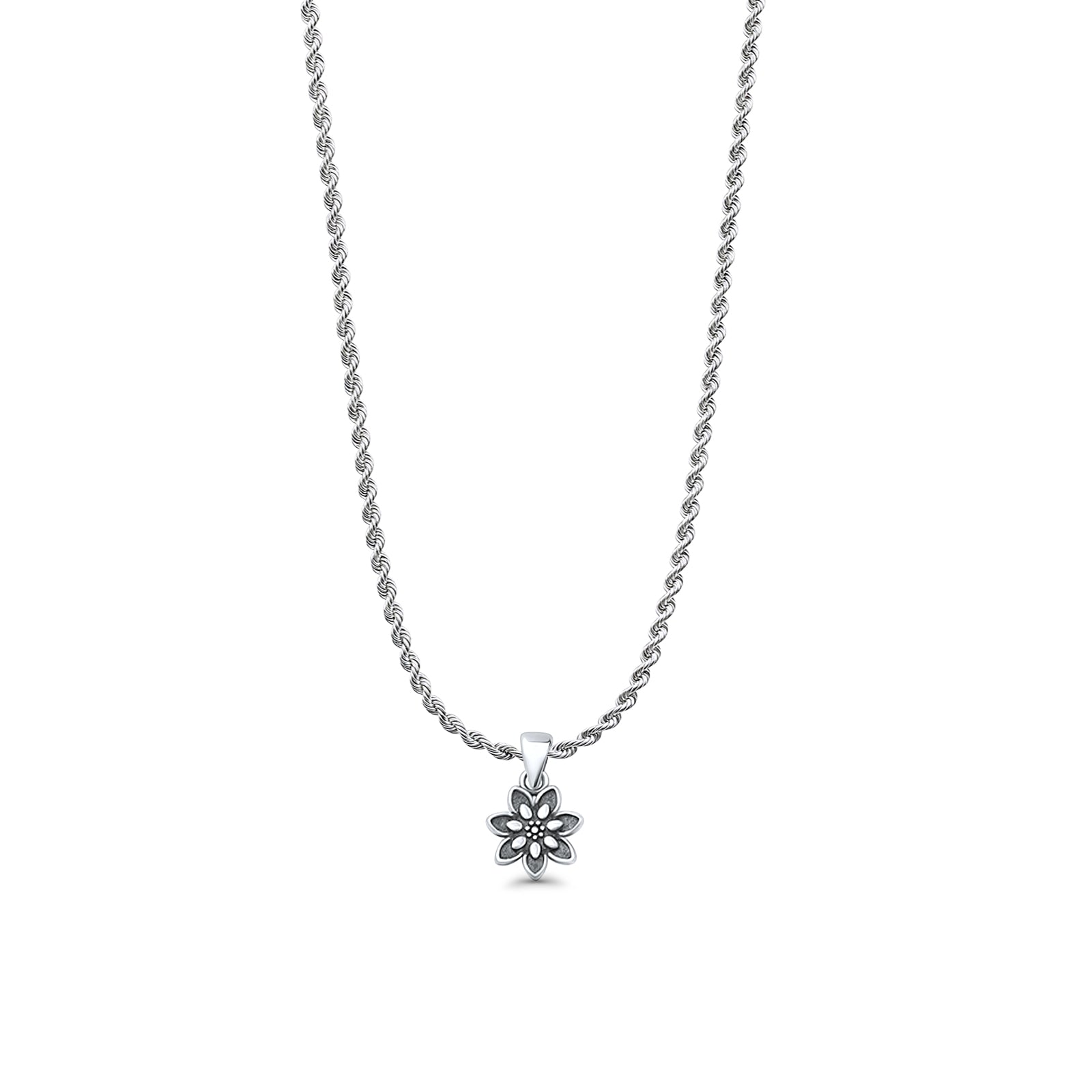 Flower Pendant Necklace