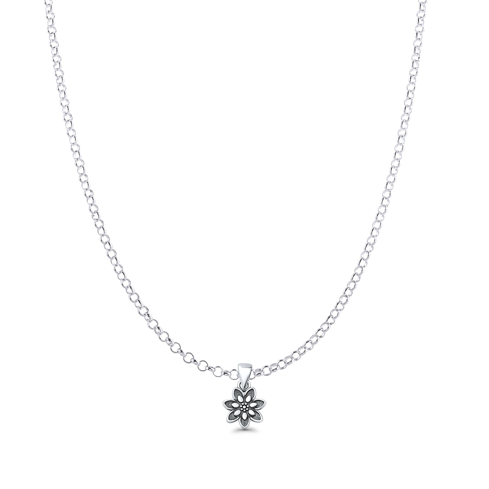 Flower Pendant Necklace