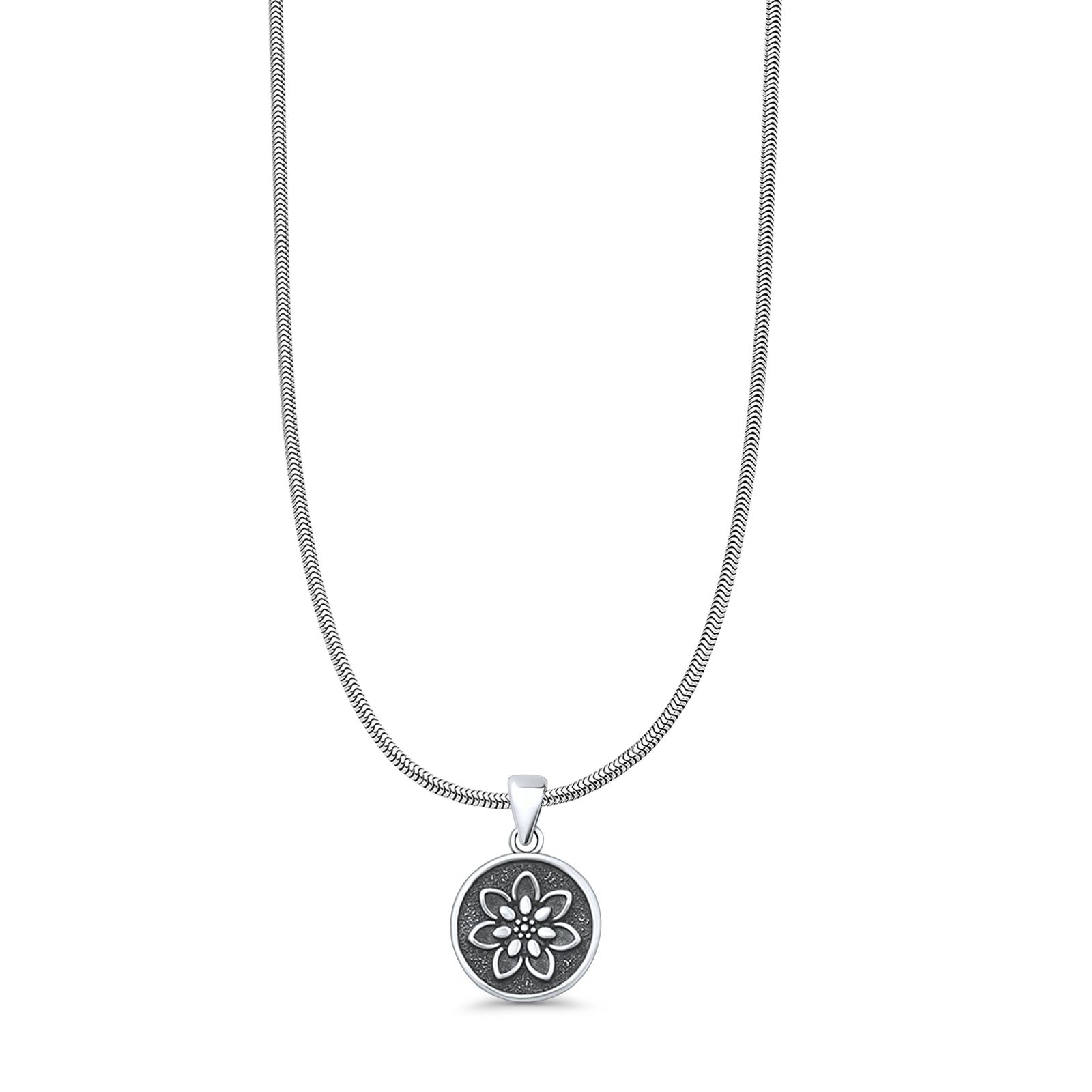 Flower Pendant Necklace
