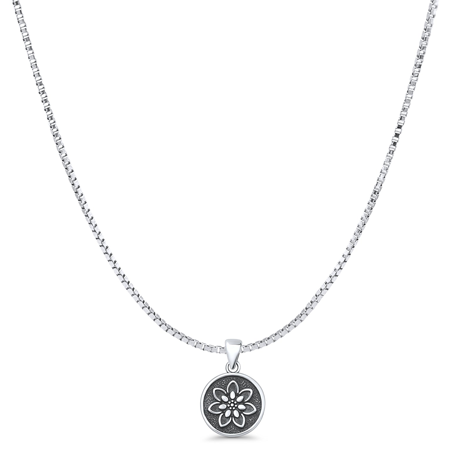 Flower Pendant Necklace