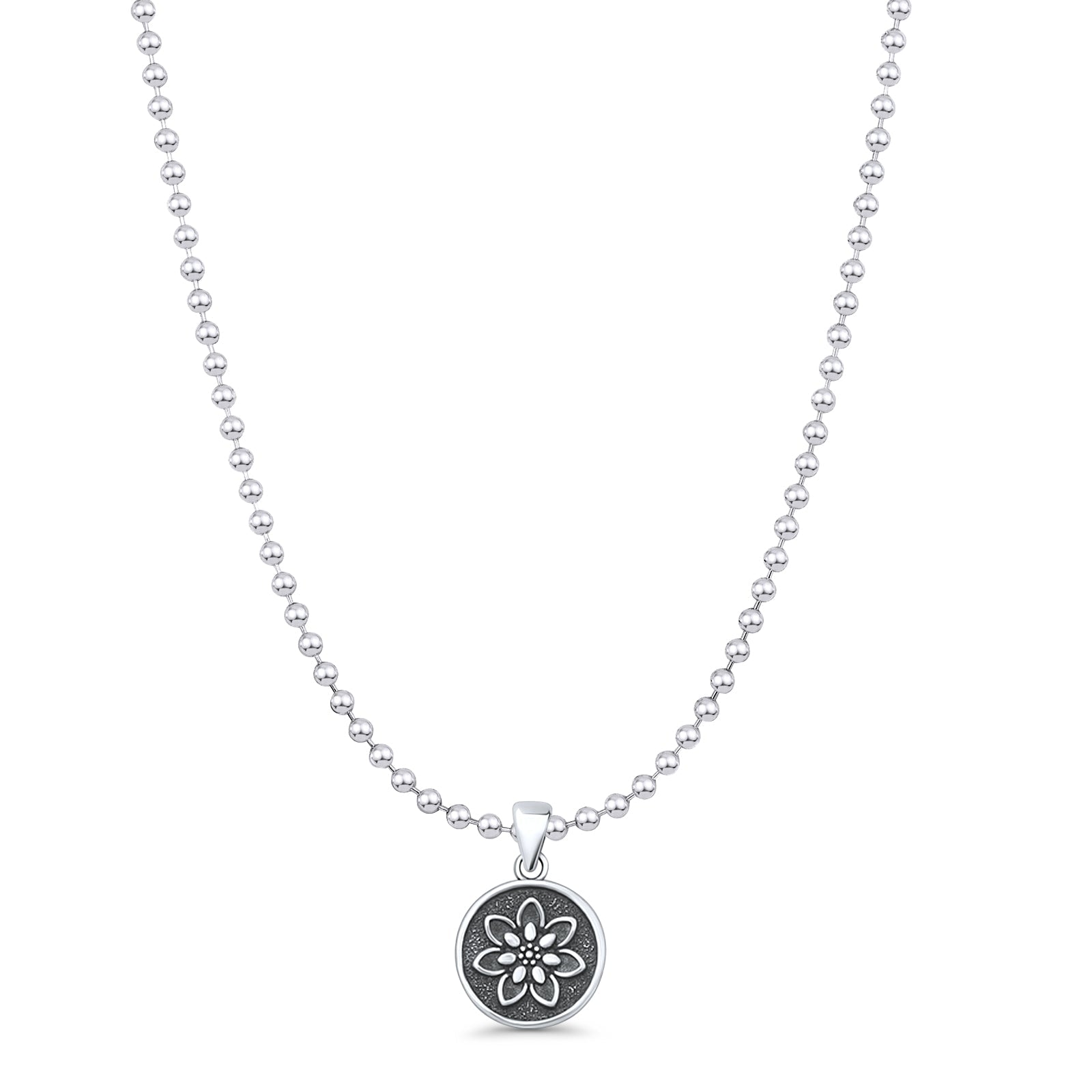 Flower Pendant Necklace