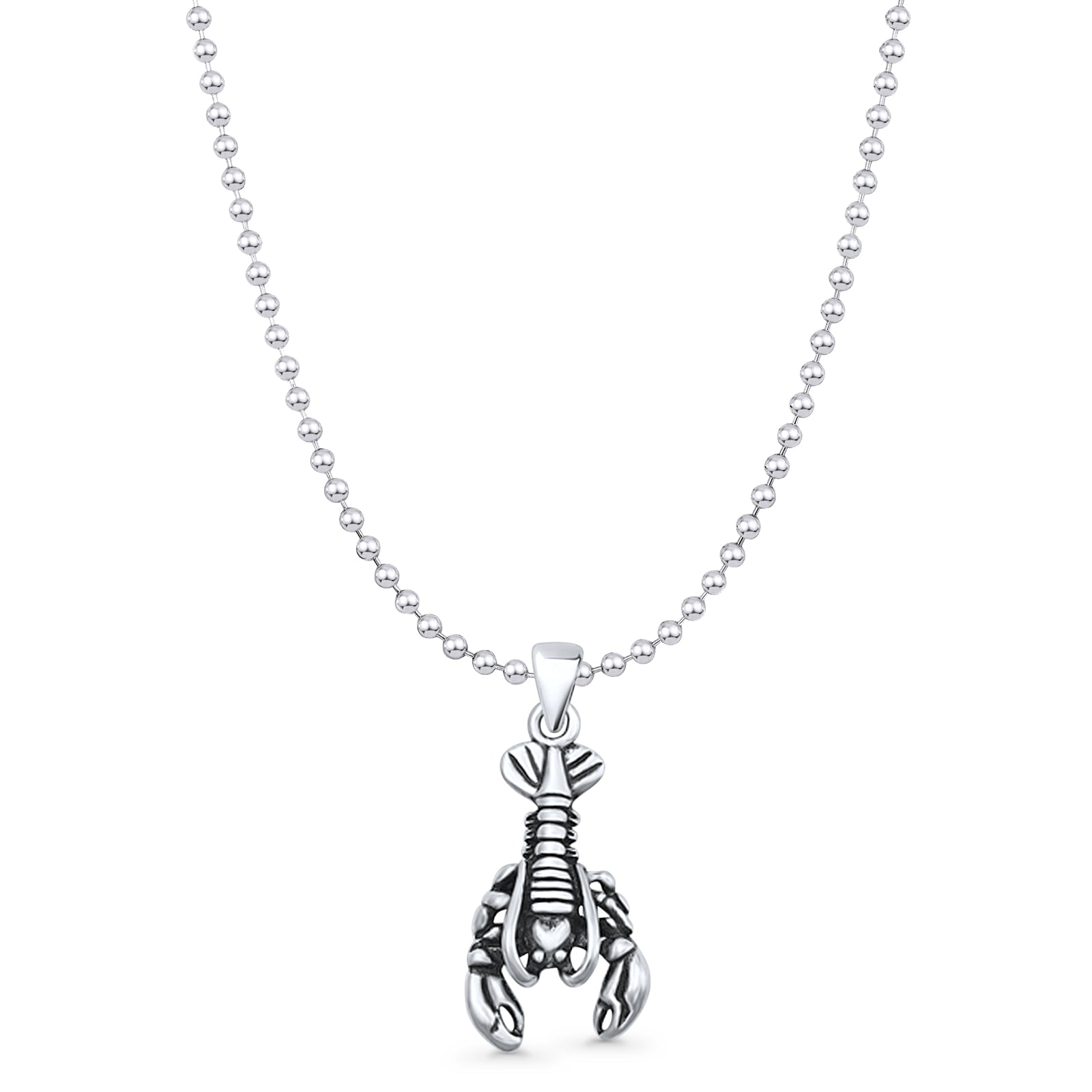 Lobster Pendant Necklace