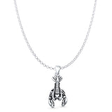 Lobster Pendant Necklace