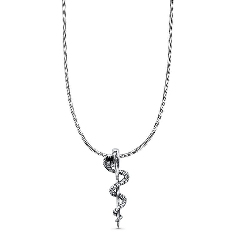 Cobra Snake Pendant Necklace
