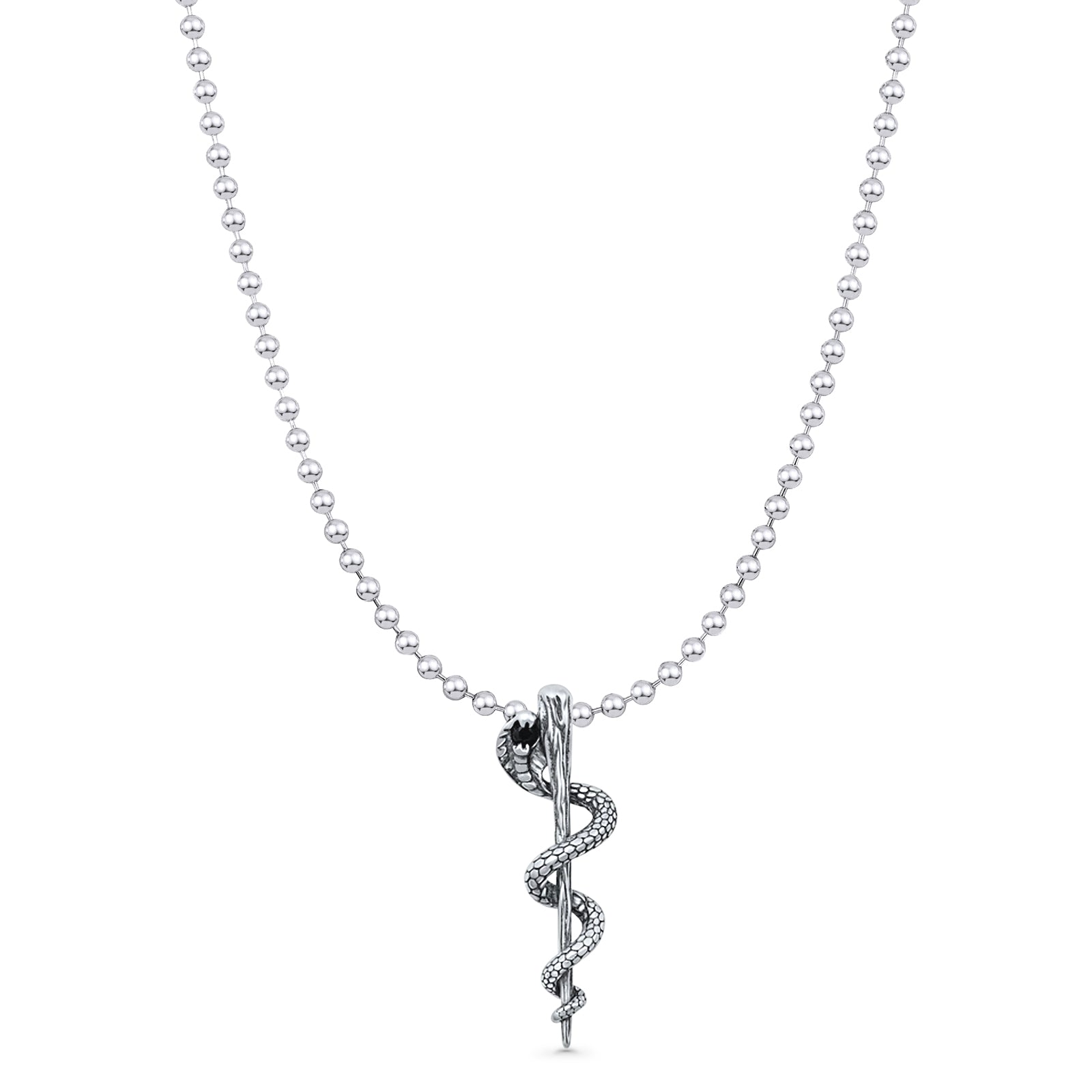 Cobra Snake Pendant Necklace