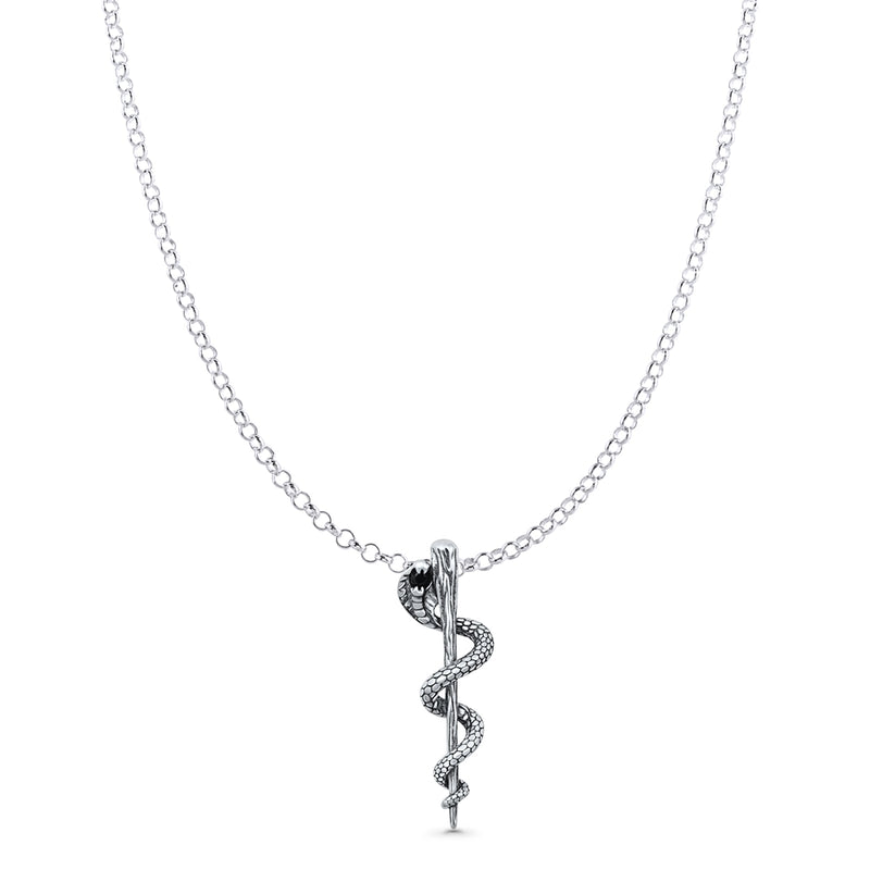 Cobra Snake Pendant Necklace