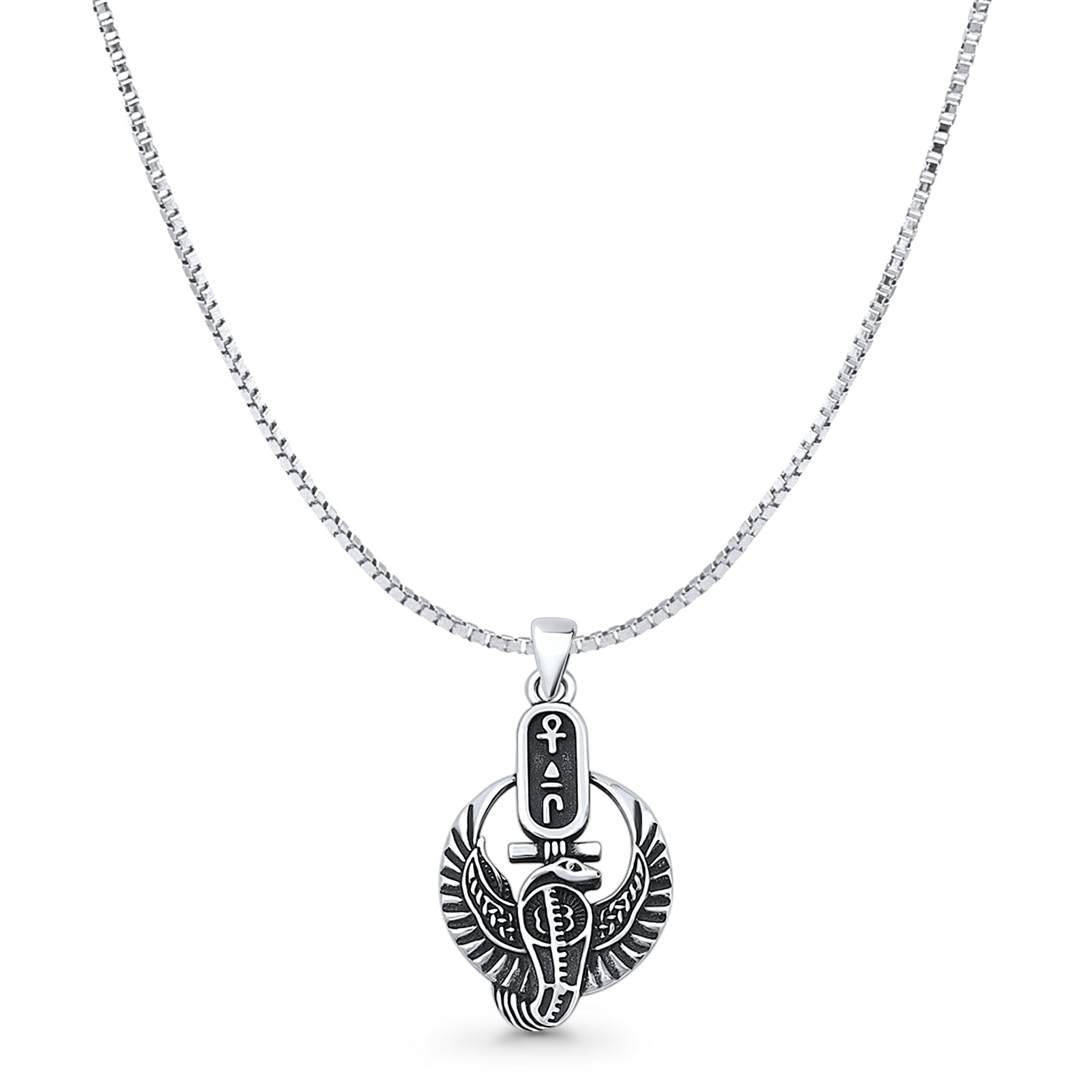 Egyptian Wadjet Pendant Necklace
