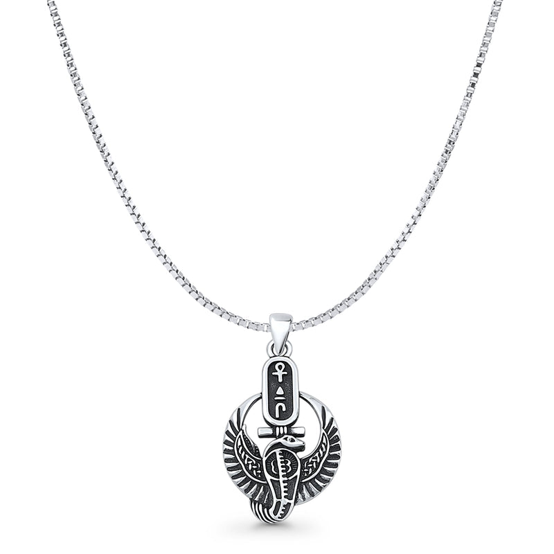 Egyptian Wadjet Pendant Necklace