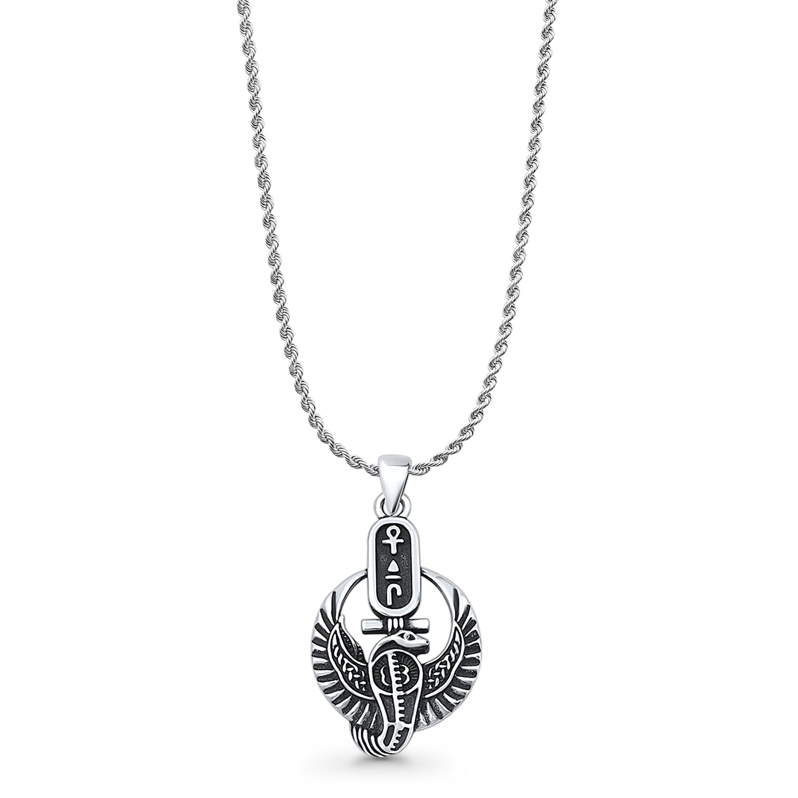 Egyptian Wadjet Pendant Necklace