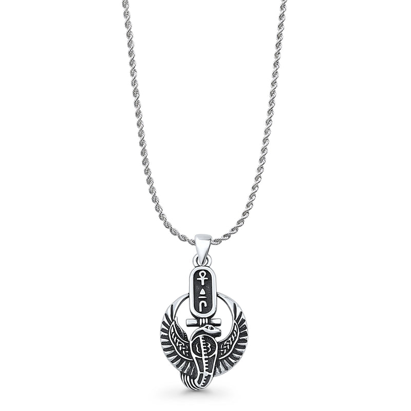 Egyptian Wadjet Pendant Necklace
