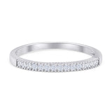 Half Eternity Wedding Band