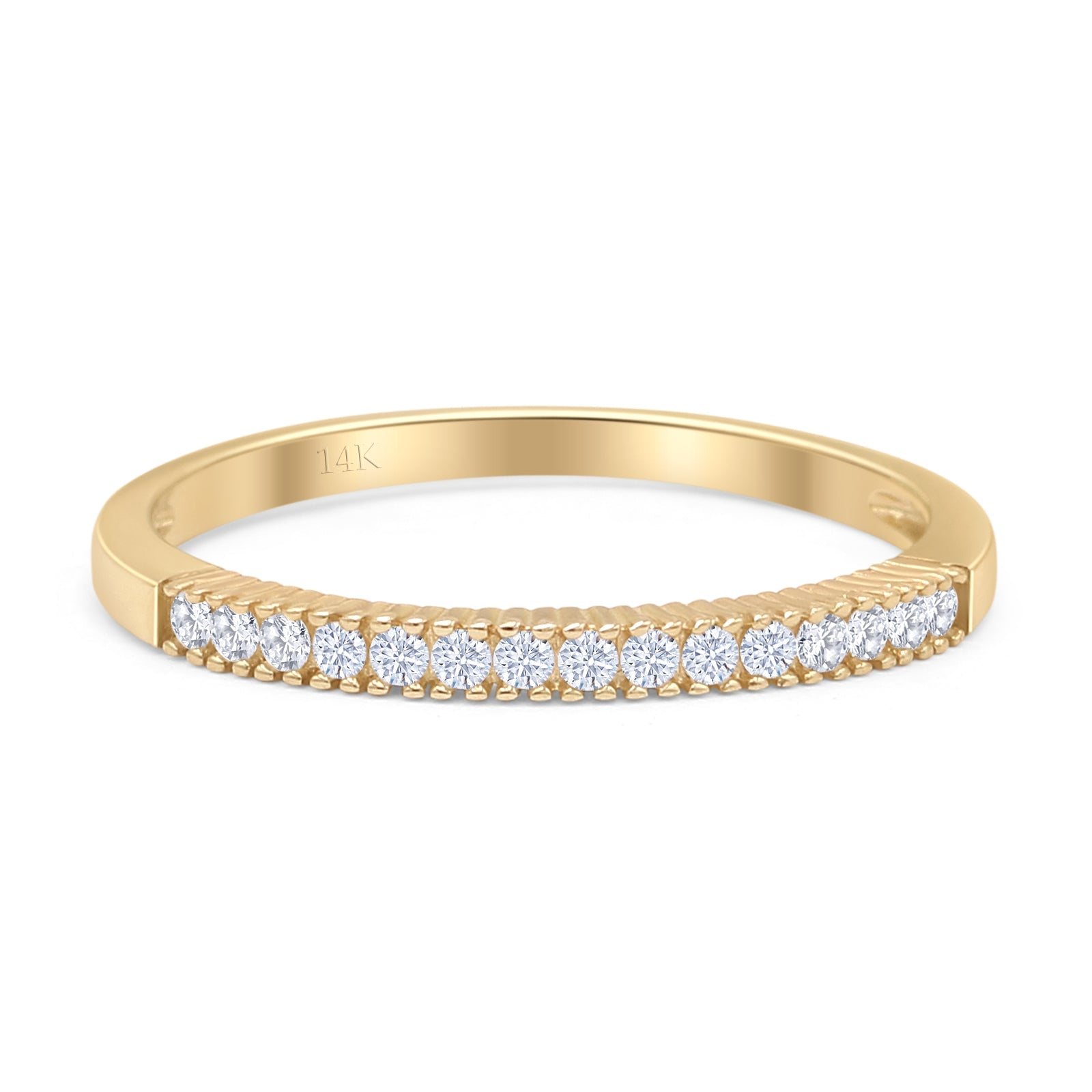 Half Eternity Wedding Band