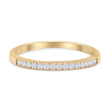 Half Eternity Wedding Band