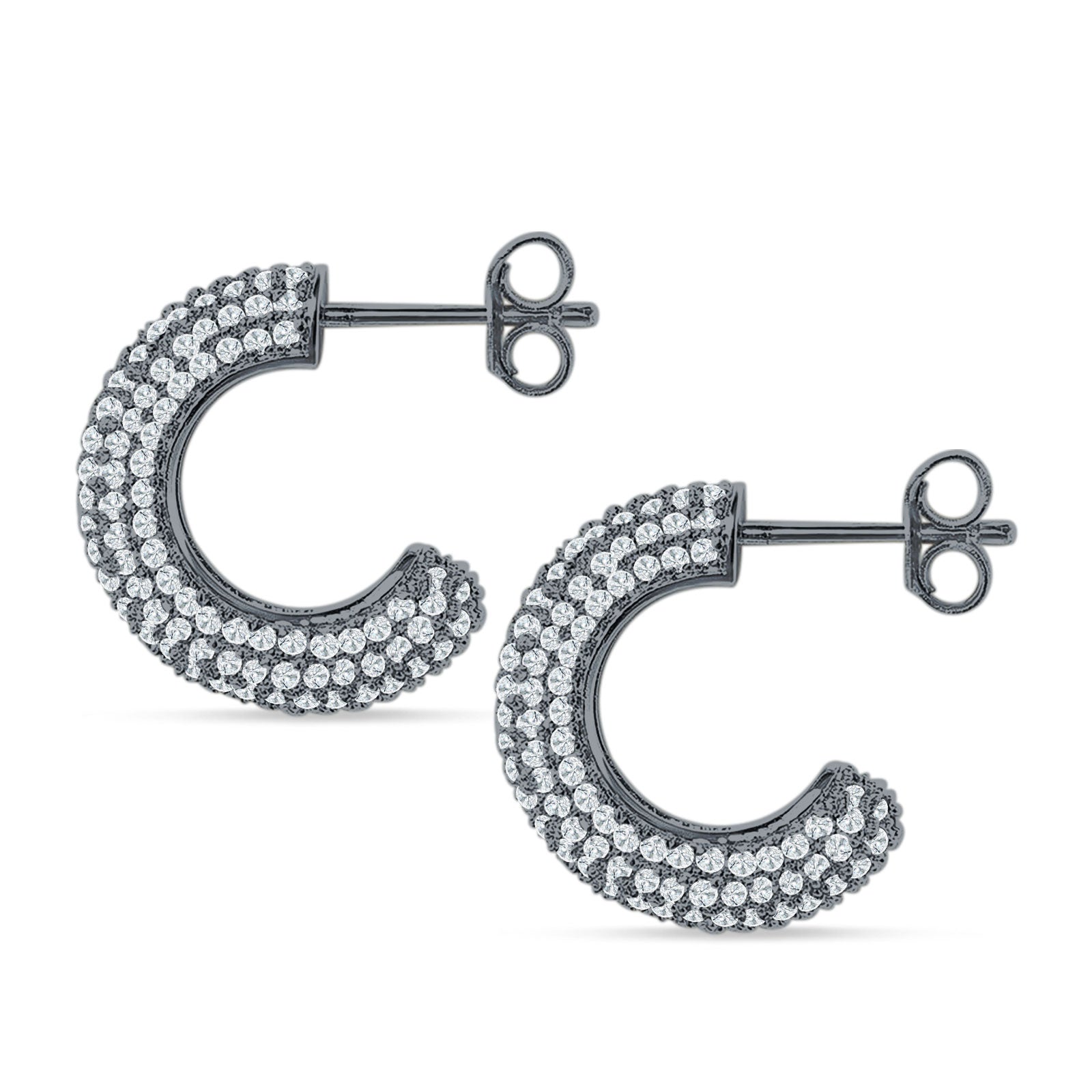 Half Circle Earrings