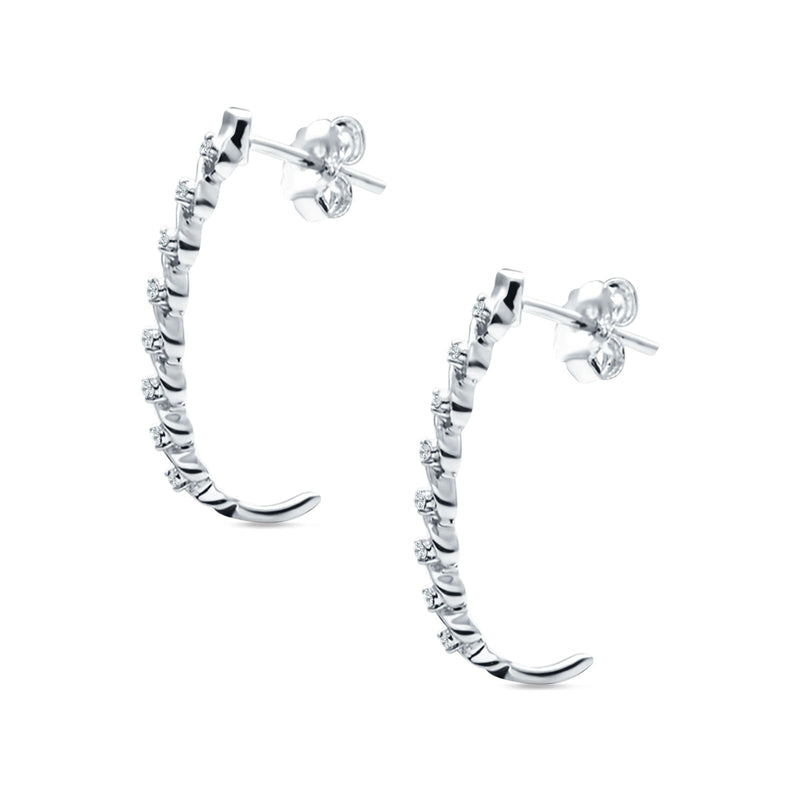 Half Hoop Earrings