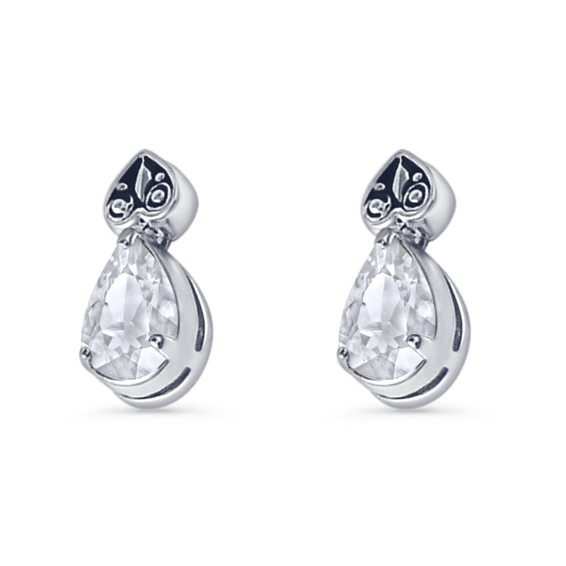 Pear Dangle Earrings