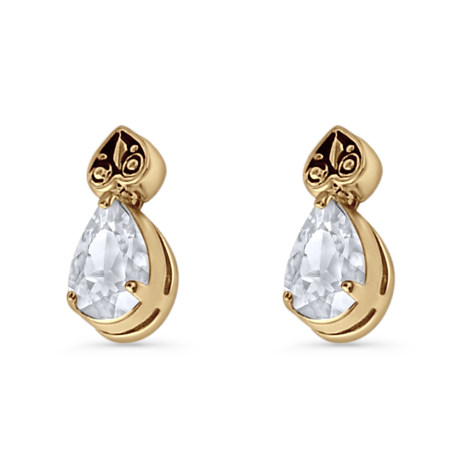 Pear Dangle Earrings
