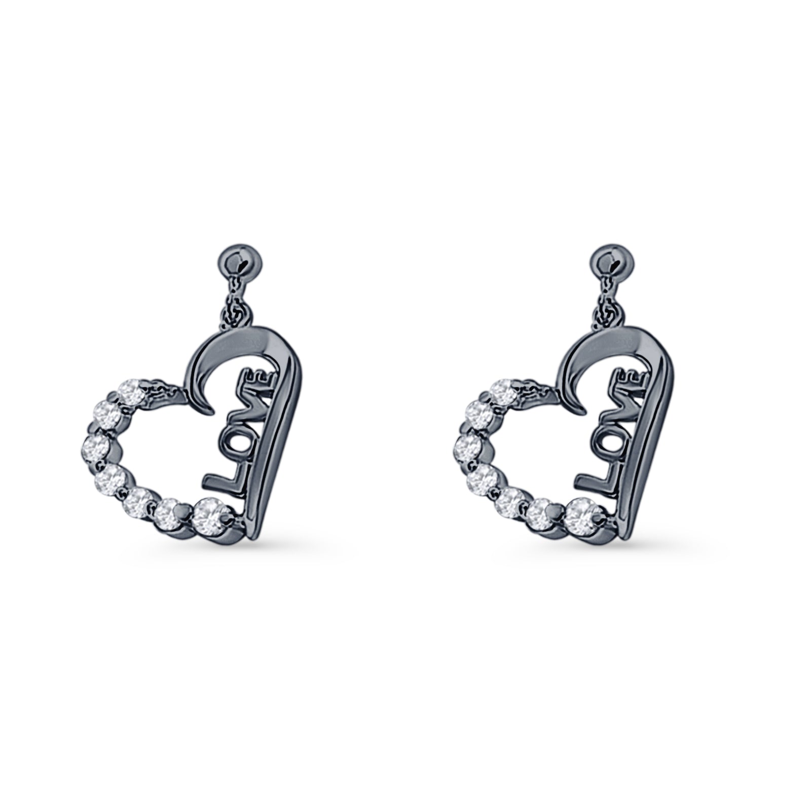 Love Stud Earrings