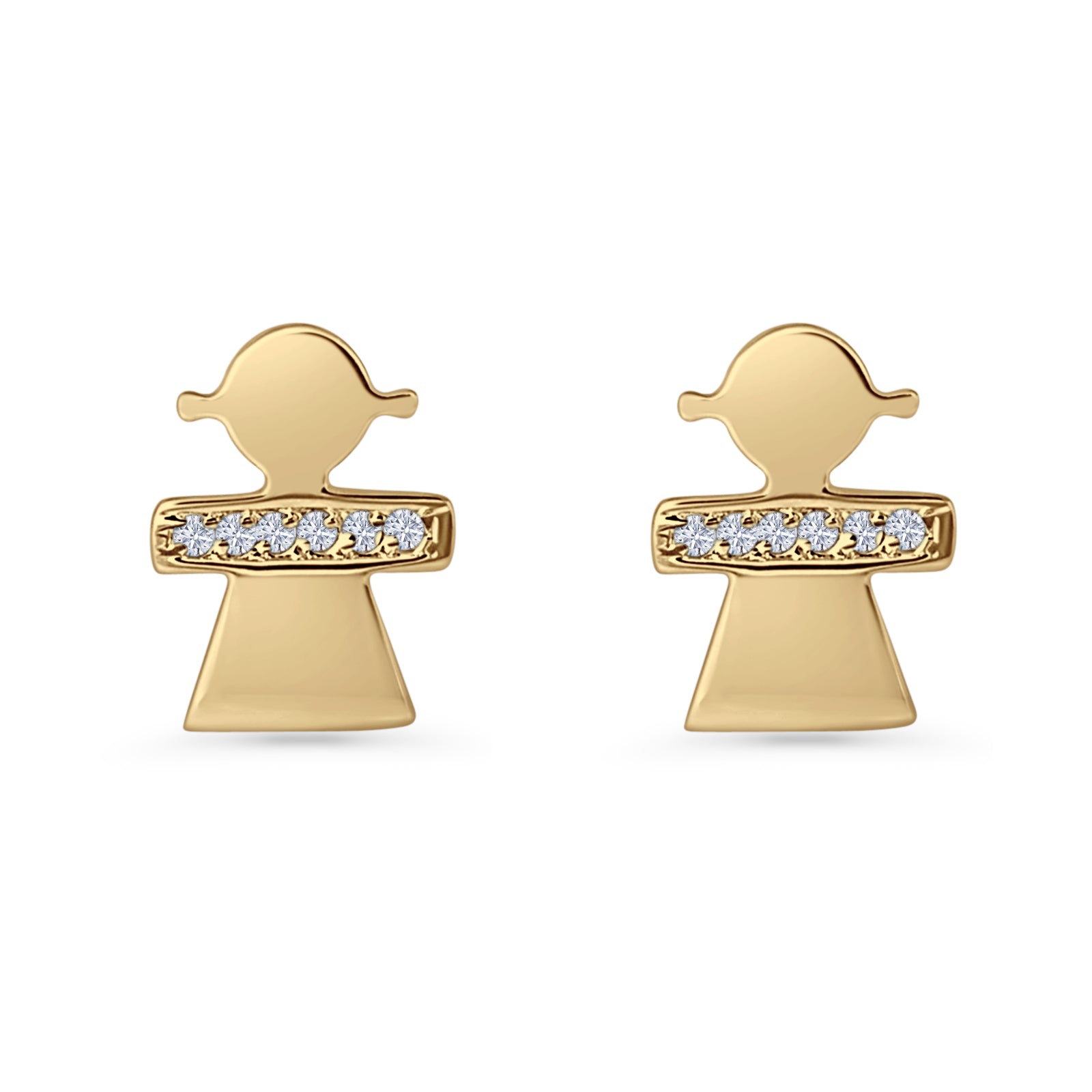 Girl Stud Earrings