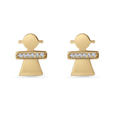 Girl Stud Earrings