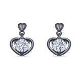 Heart Stud Earrings