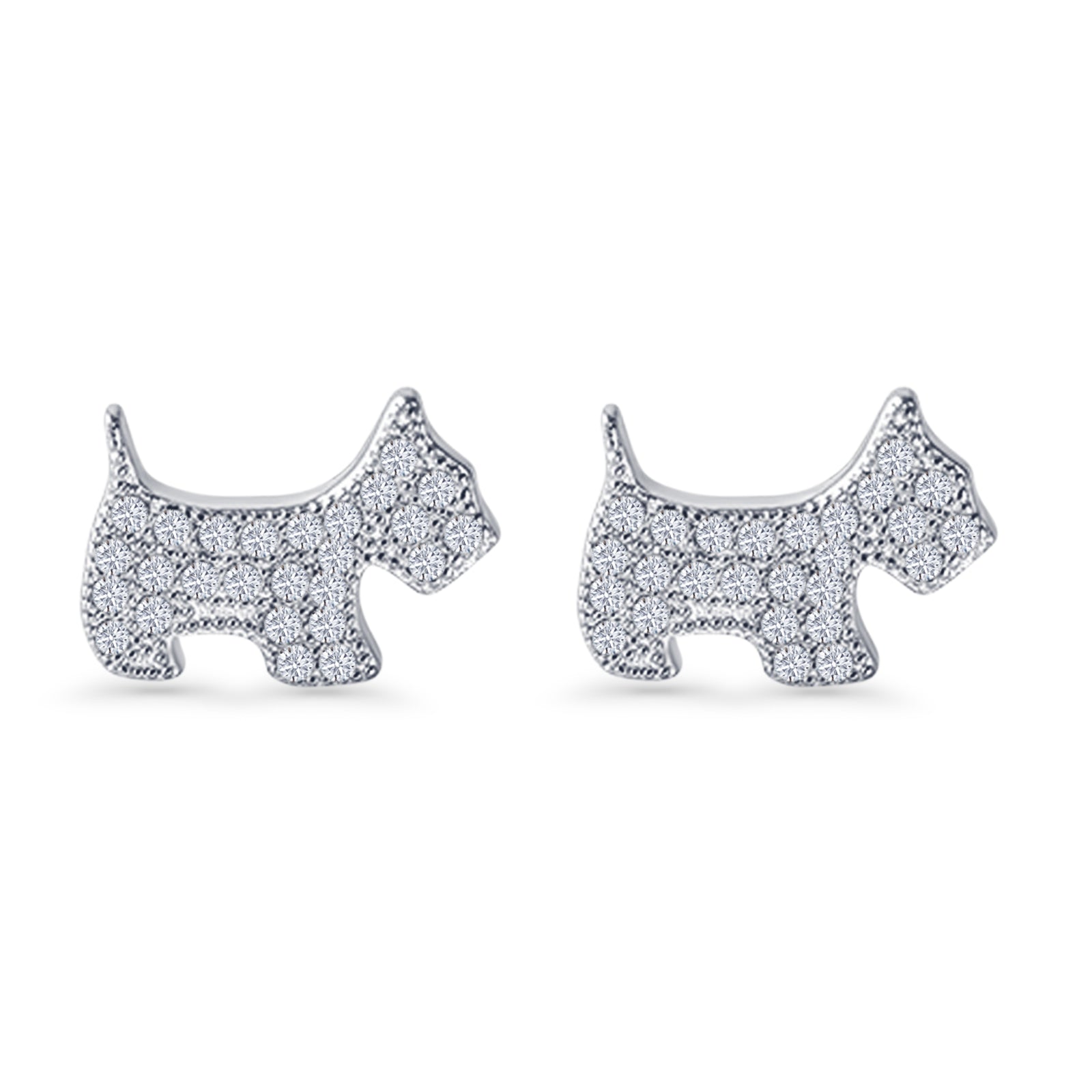 Dog Stud Earring
