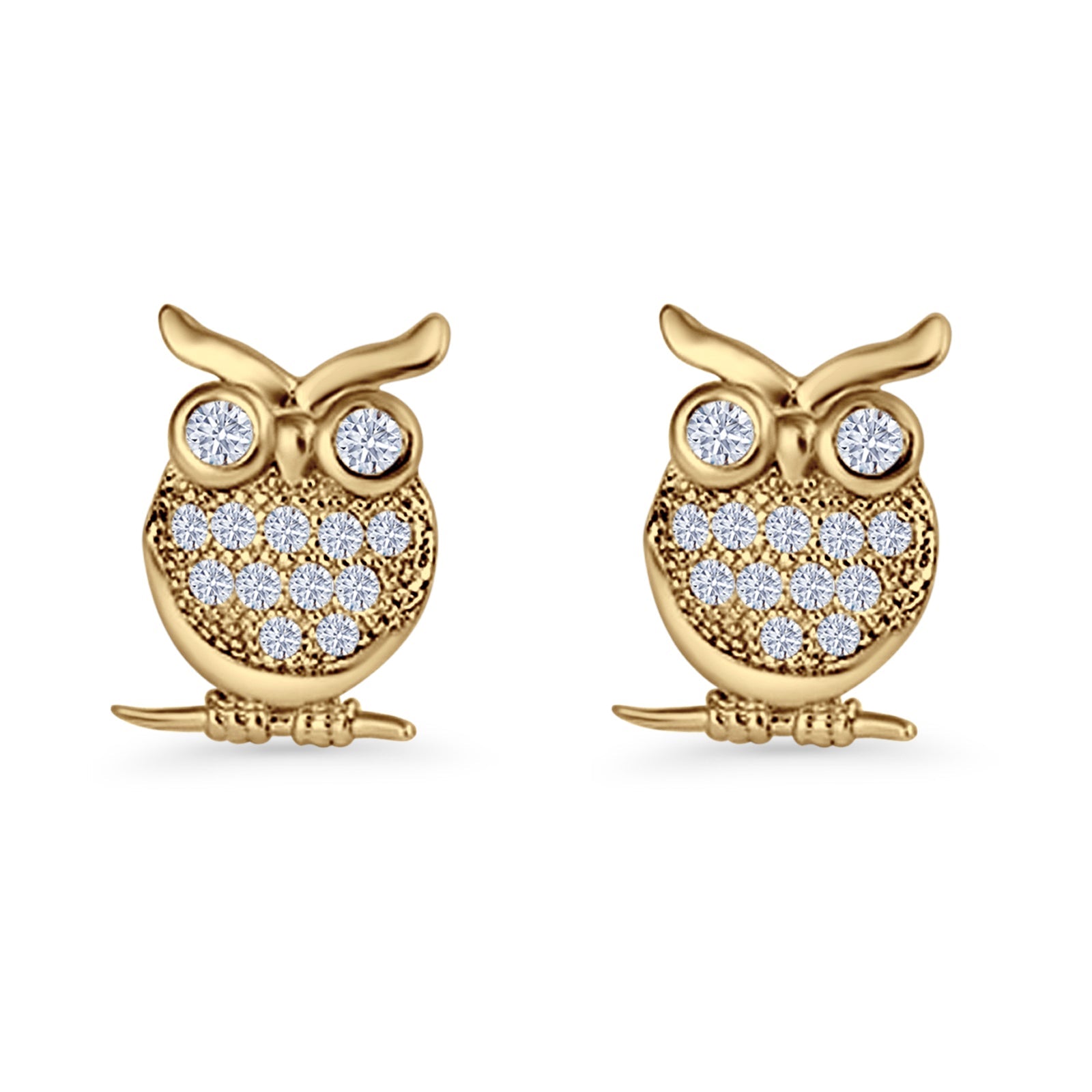 Owl Stud Earring