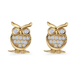 Owl Stud Earring