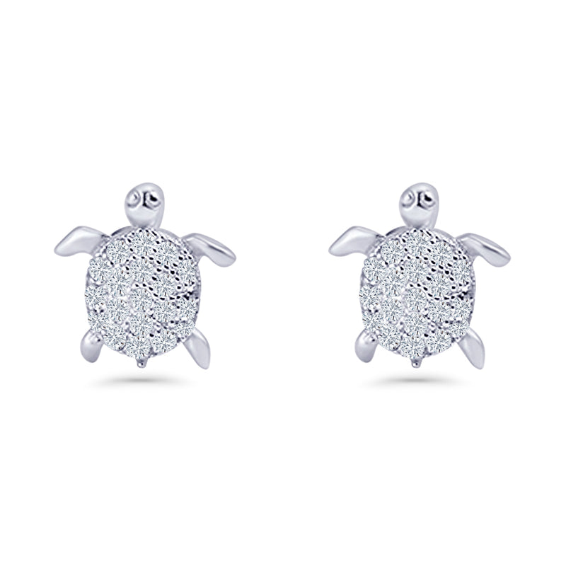 Turtle Stud Earring