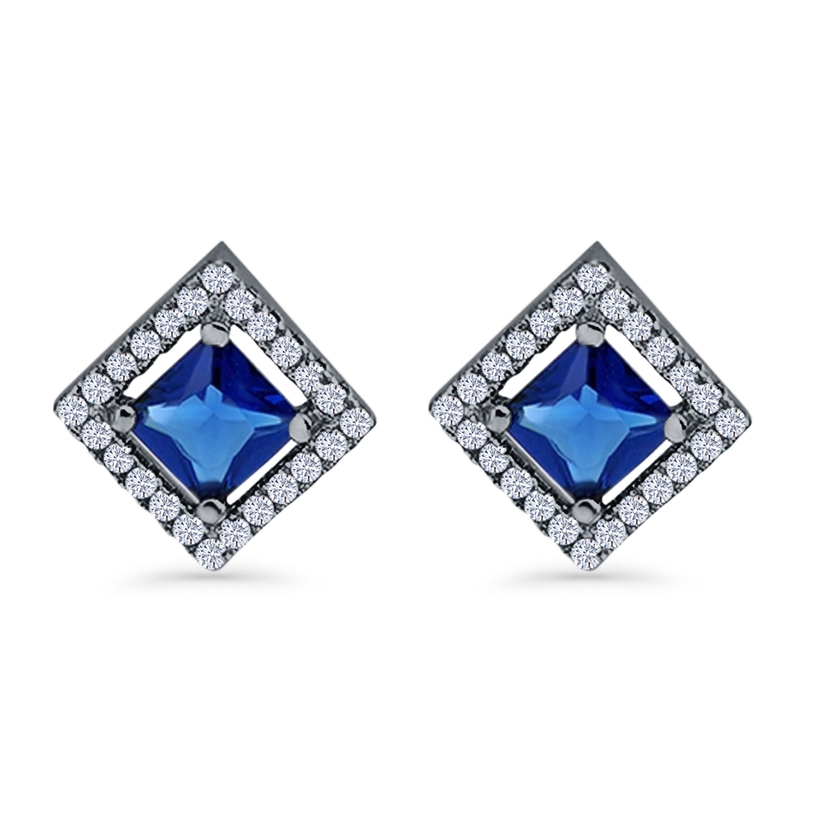 Square Stud Earrings